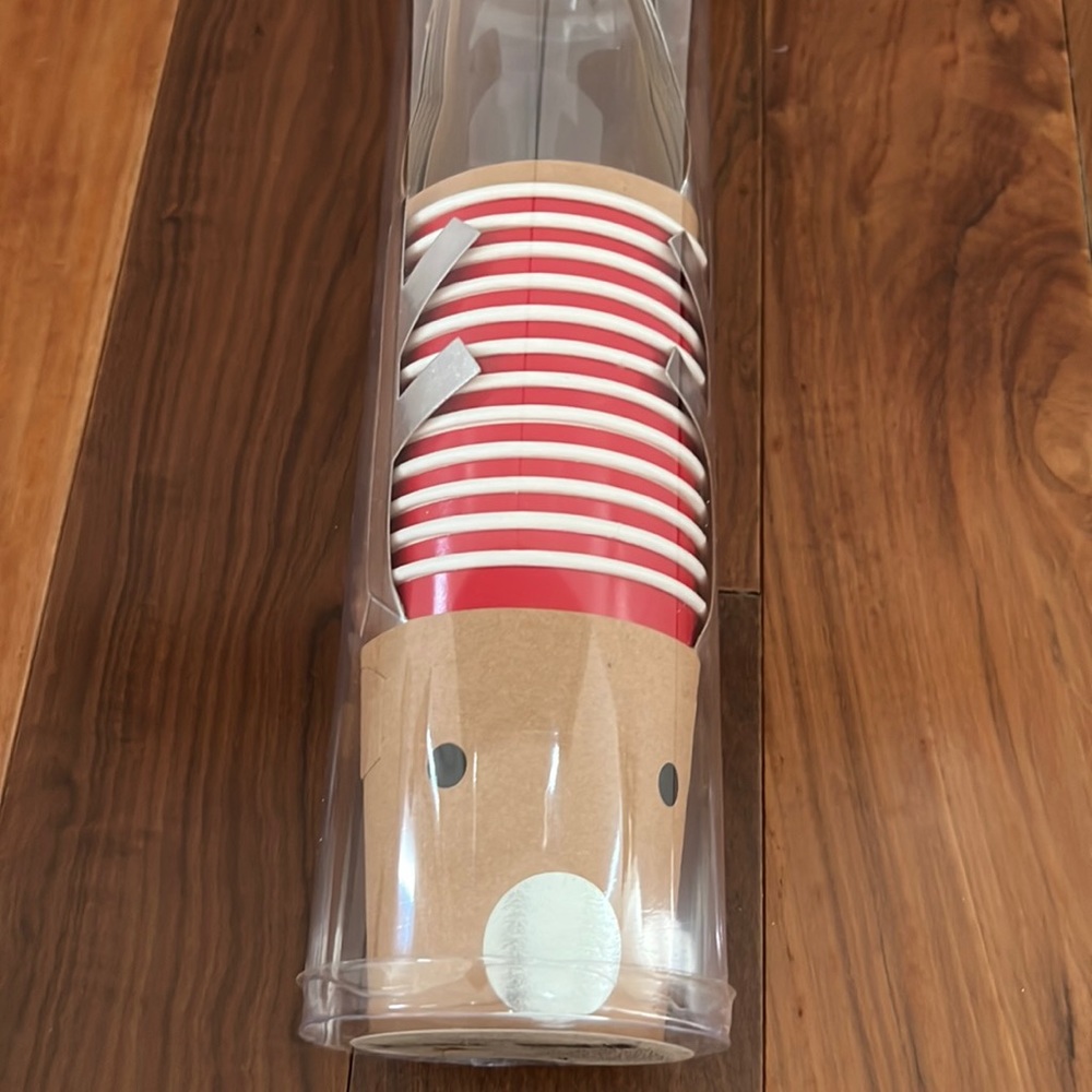 NEW Meri Meri Reindeer Cups